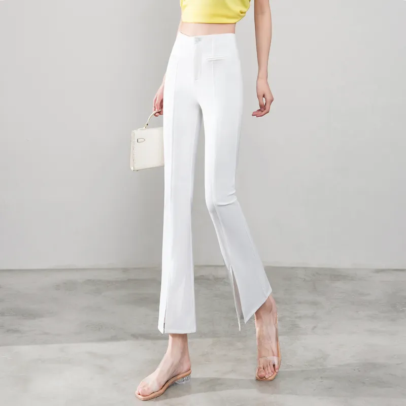 0571 Family Casual Pants Women's White-2