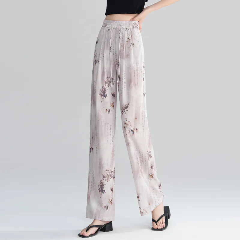 0571 Family Casual Pants Women's Pink-5