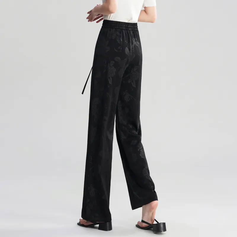 0571 Family Casual Pants Women's Black-5