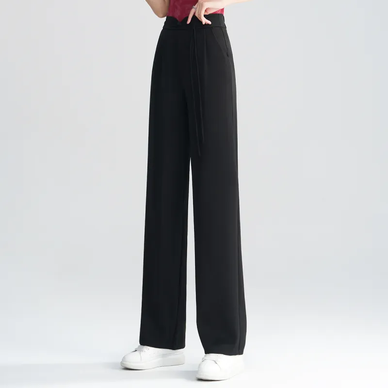0571 Family Casual Pants Women's Black-5