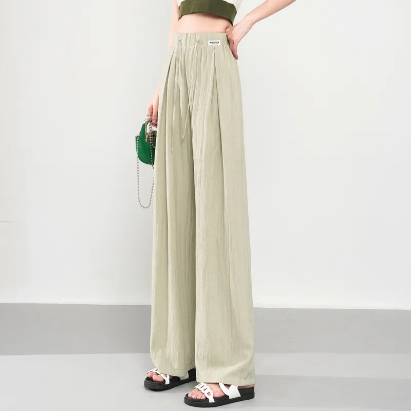 0571 Family Casual Pants Women's Green-2