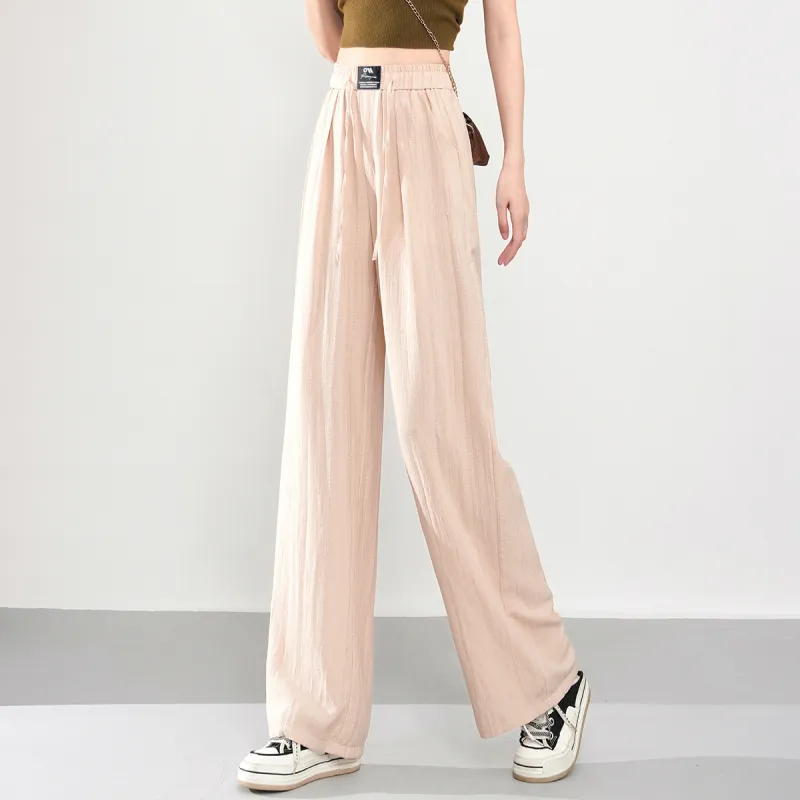 0571 Family Casual Pants Women's Apricot-3