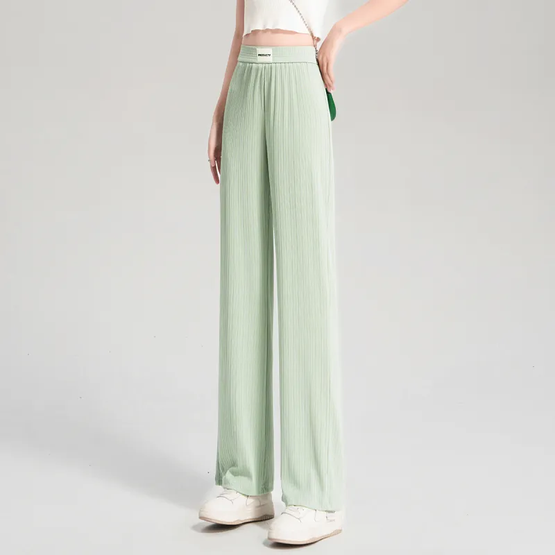 0571 Family Casual Pants Women's Green-2