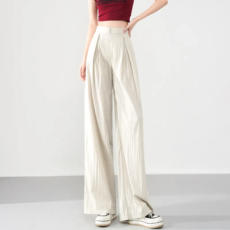 0571 Family Casual Pants Women's Beige-4