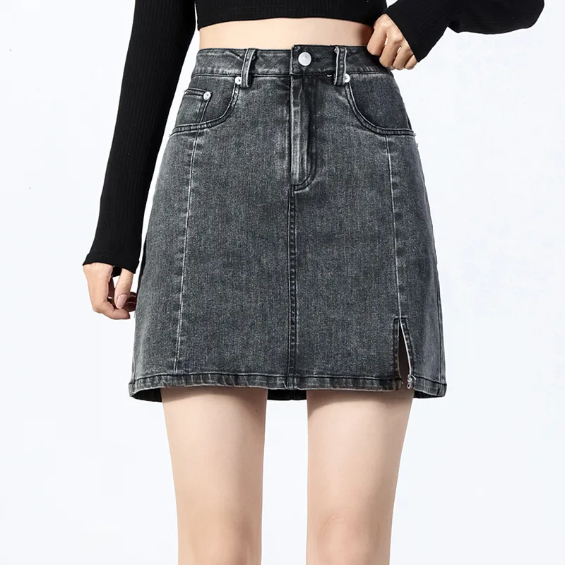 0571 Family Denim Short Skirts Women's-8