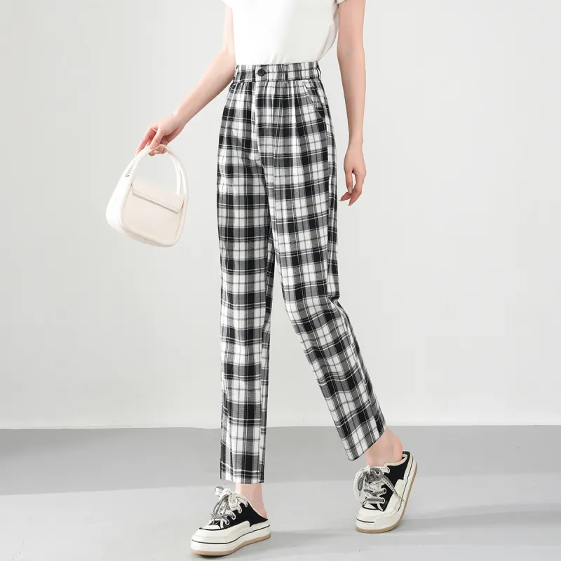 0571 Family Casual Pants Women's Black-2