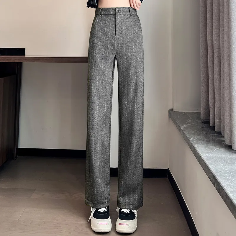 0571 Family Casual Pants Women's Gray-2