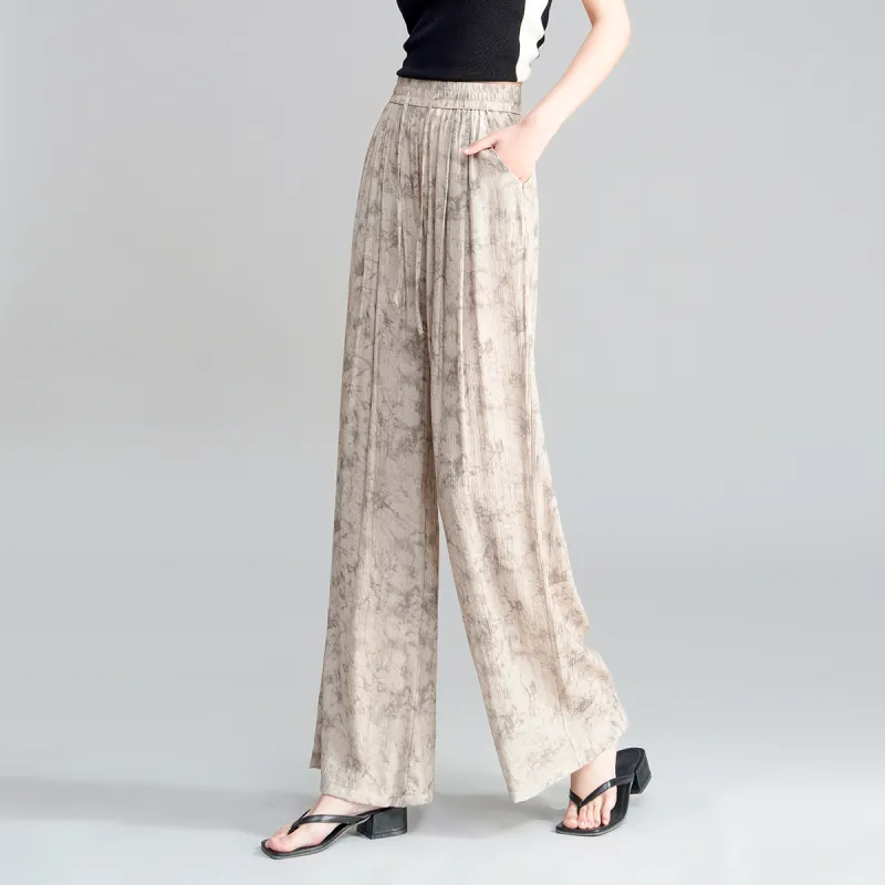 0571 Family Casual Pants Women's Beige Yellow-2