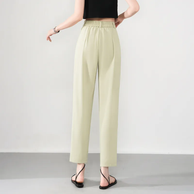 0571 Family Casual Pants Women's Khaki Green-6
