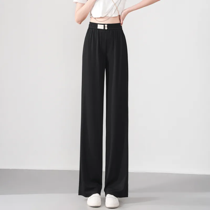 0571 Family Casual Pants Women's Black-2