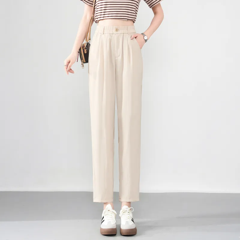 0571 Family Casual Pants Women's Beige-3