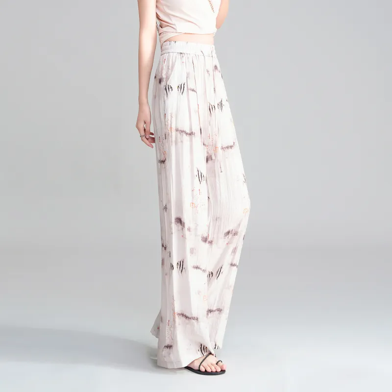 0571 Family Casual Pants Women's Pink-6