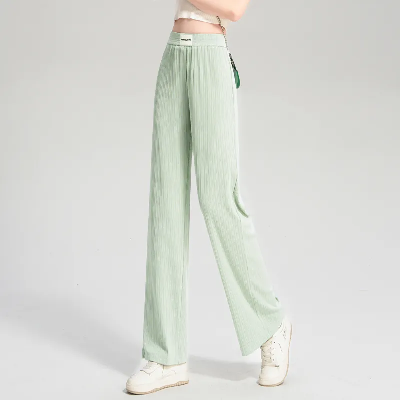 0571 Family Casual Pants Women's Green-3