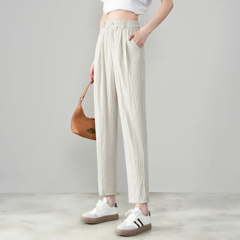 0571 Family Casual Pants Women's Beige-4