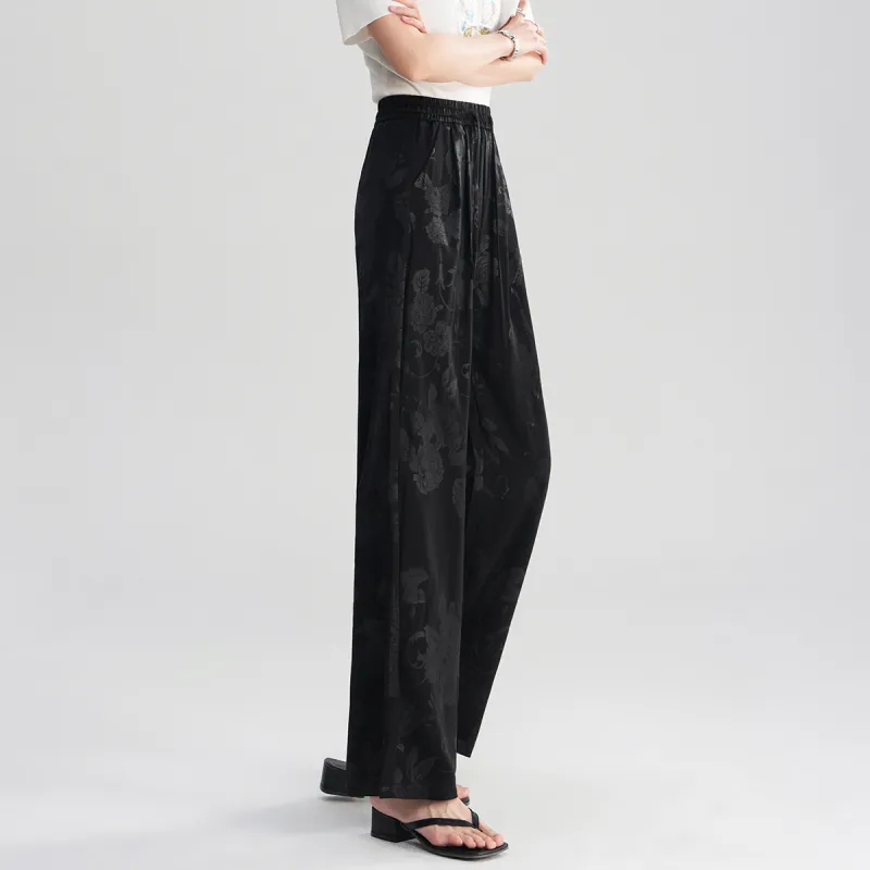 0571 Family Casual Pants Women's Black-4