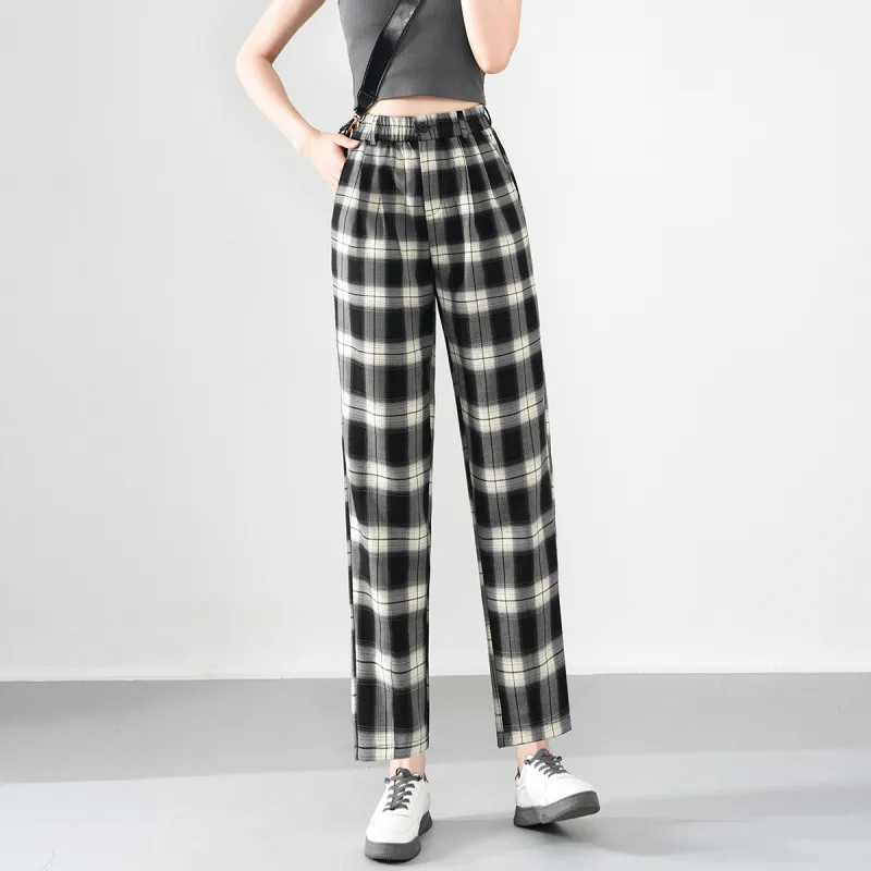 0571 Family Casual Pants Women's Black-3