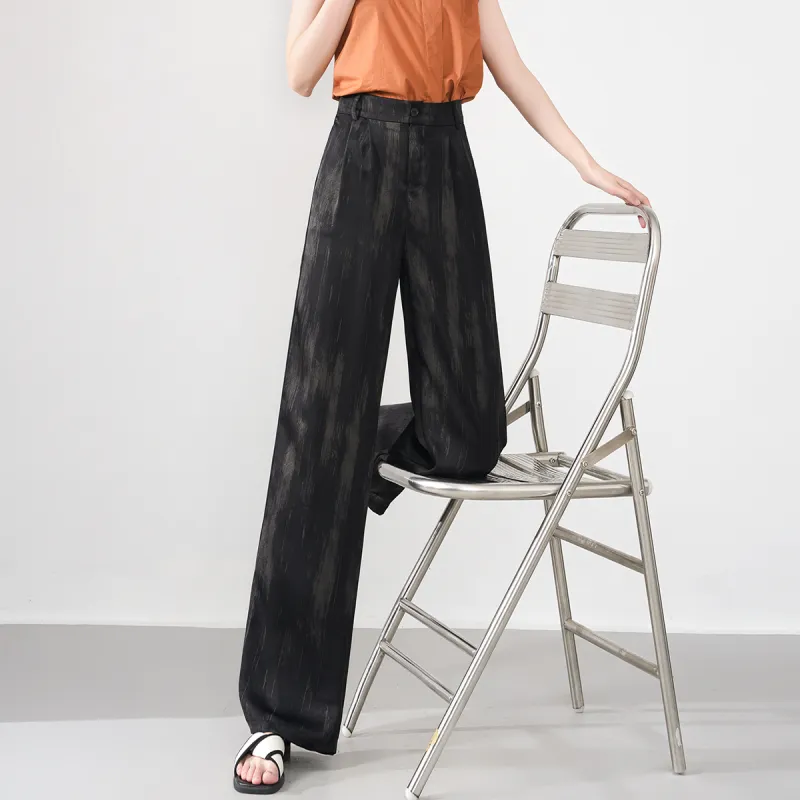 0571 Family Casual Pants Women's Black-4