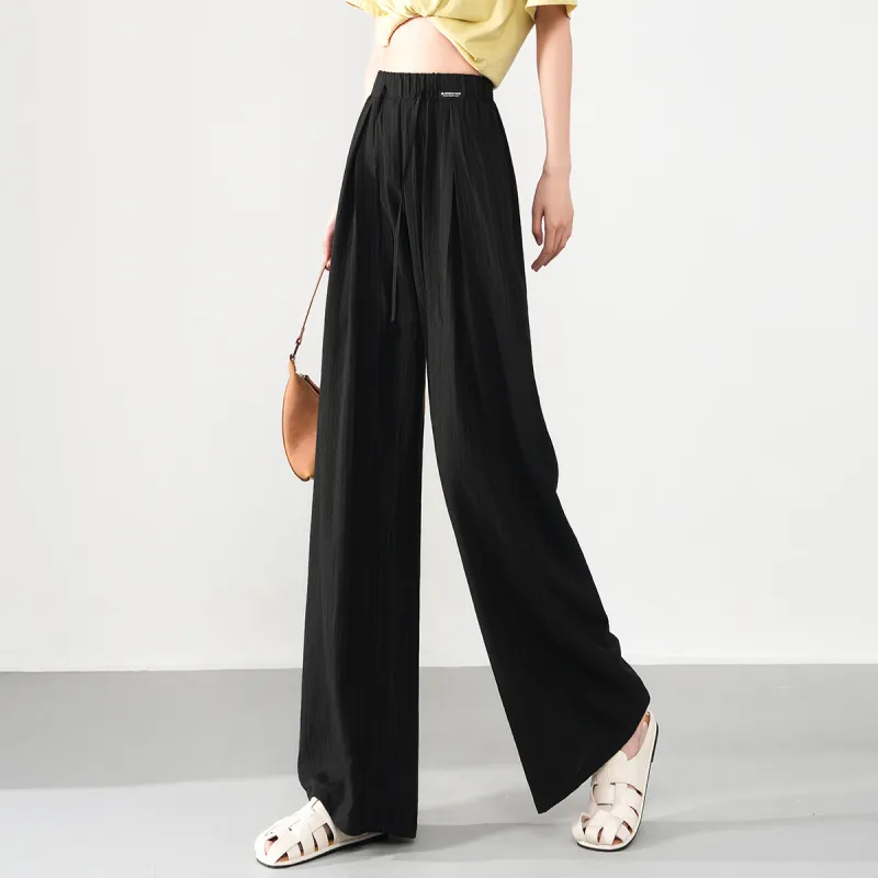 0571 Family Casual Pants Women's Black-2