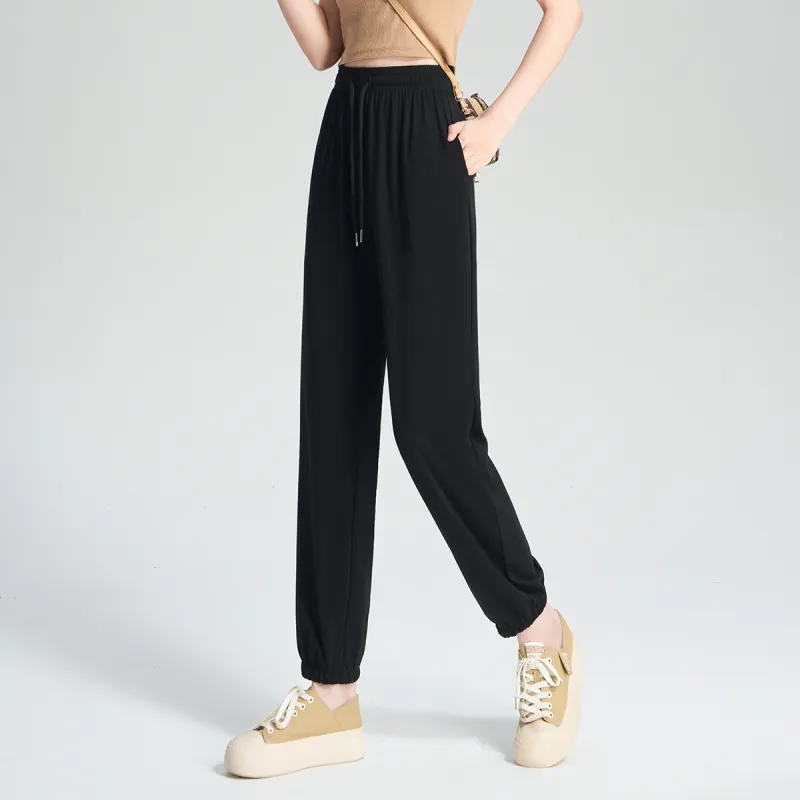 0571 Family Casual Pants Women's Black-4