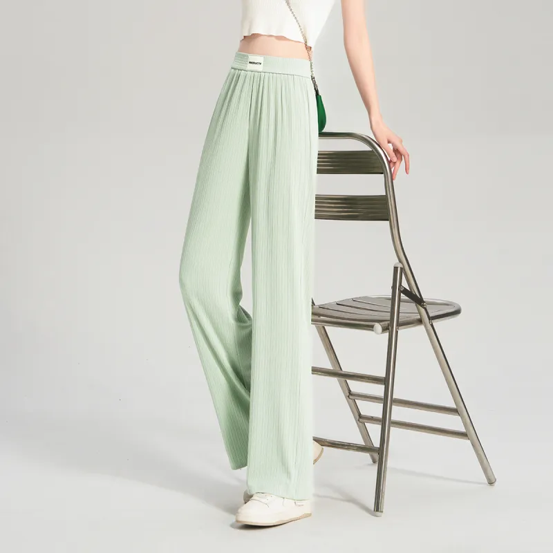 0571 Family Casual Pants Women's Green-4
