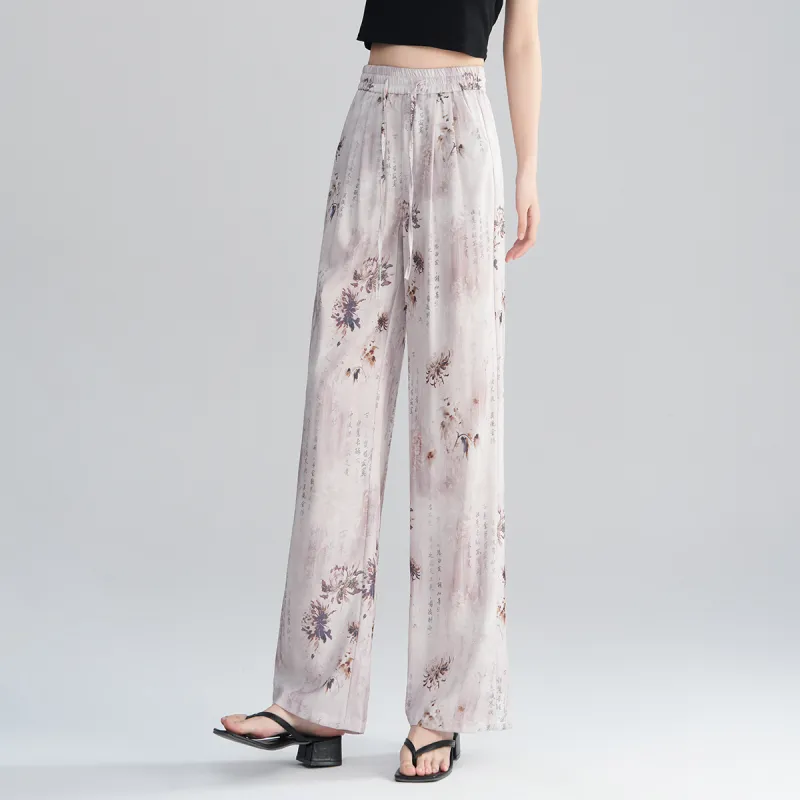 0571 Family Casual Pants Women's Pink-3