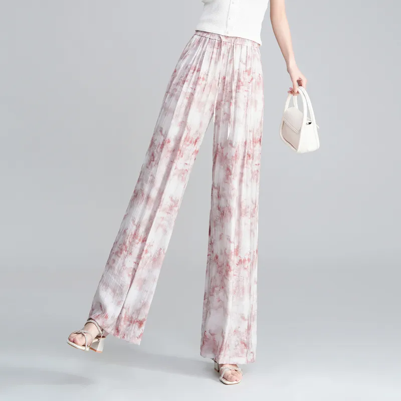 0571 Family Casual Pants Women's Pink-3