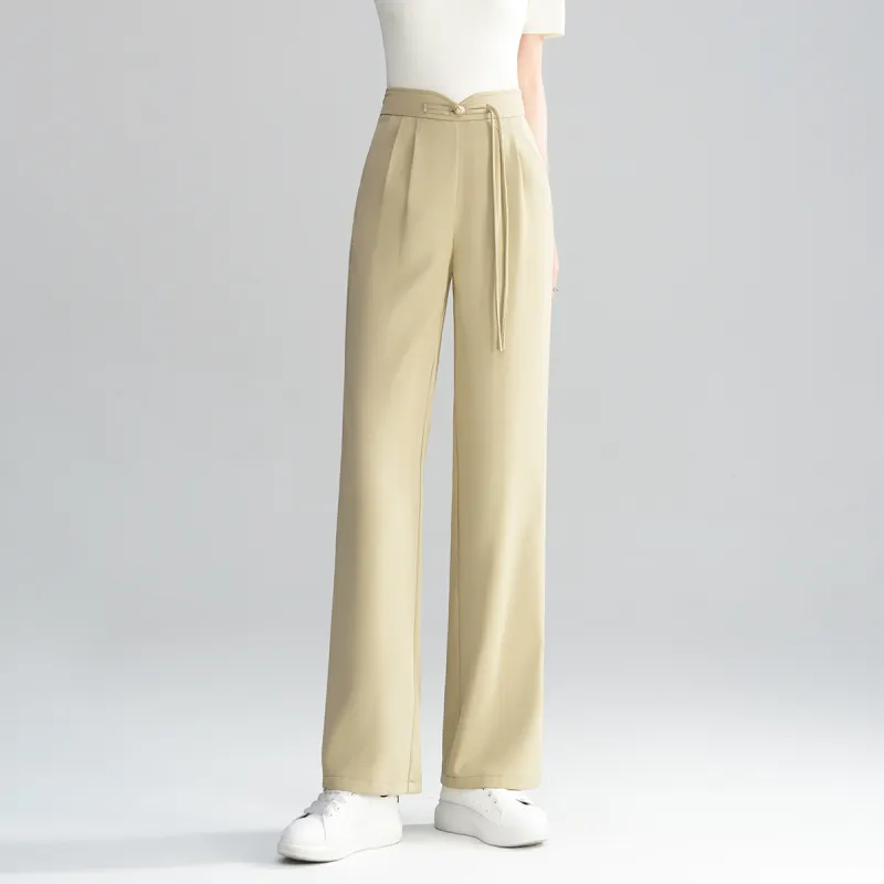 0571 Family Casual Pants Women's Khaki-2