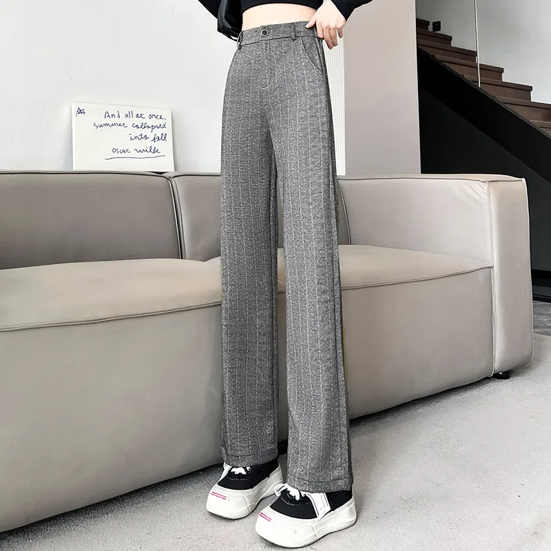 0571 Family Casual Pants Women's Gray-4