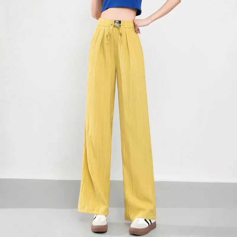 0571 Family Casual Pants Women's Yellow-3