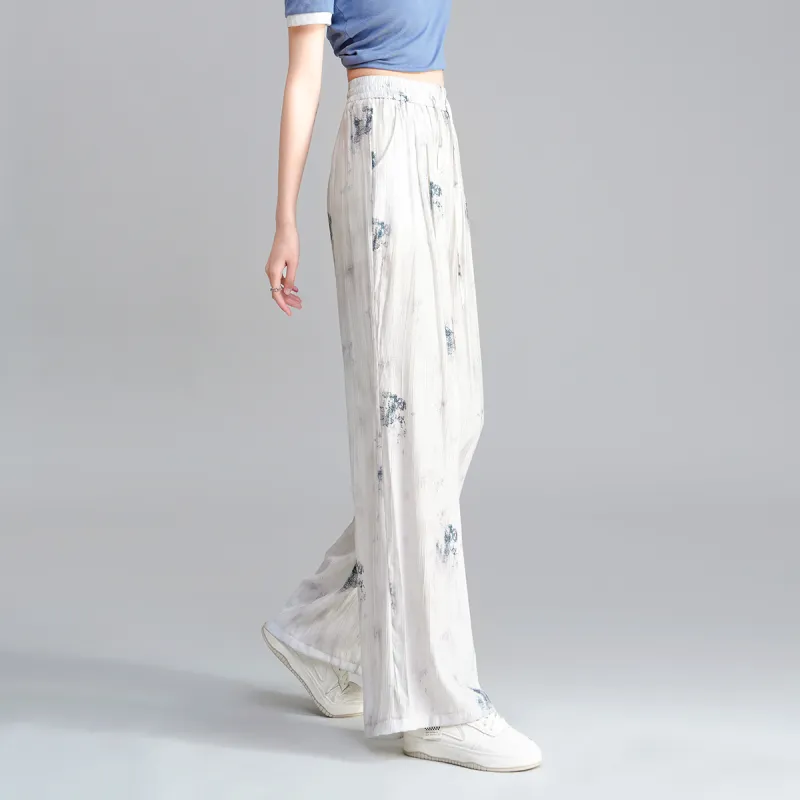 0571 Family Casual Pants Women's Ecru-3