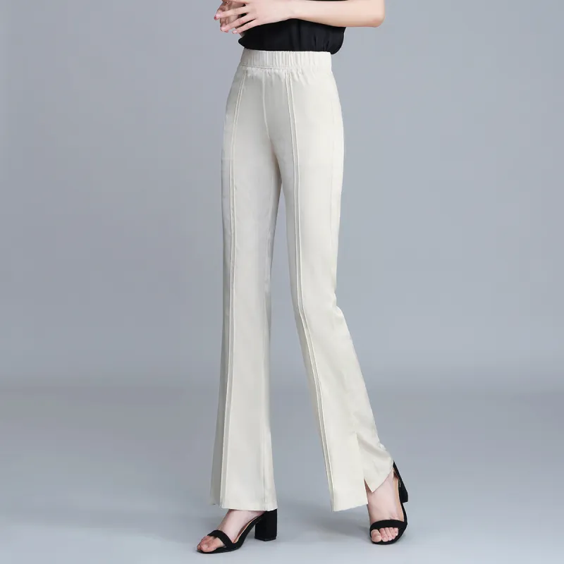 0571 Family Casual Pants Women's White-3