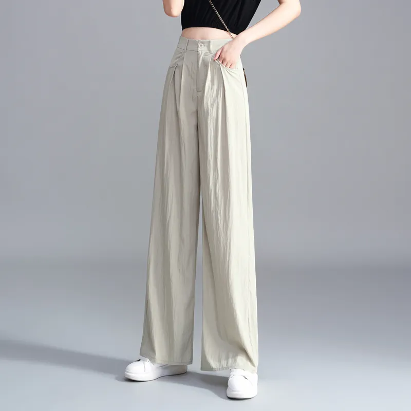 0571 Family Casual Pants Women's Beige-2