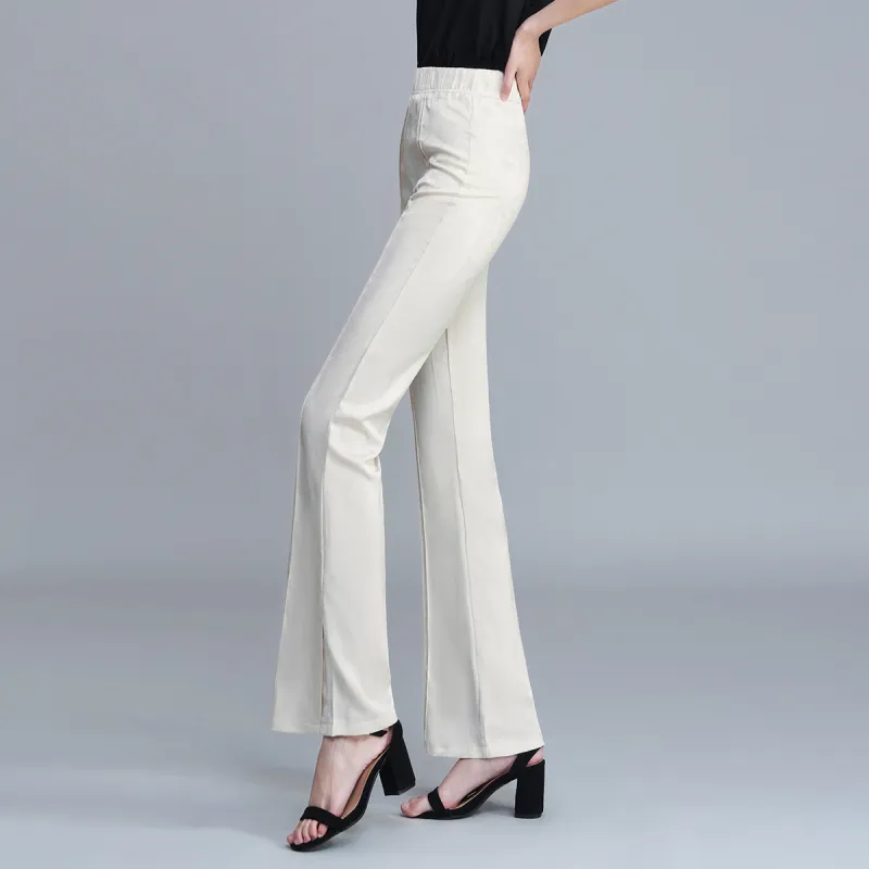 0571 Family Casual Pants Women's White-6