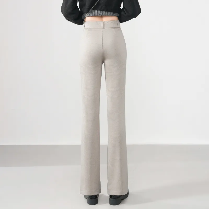 0571 Family Casual Pants Women's Apricot-5