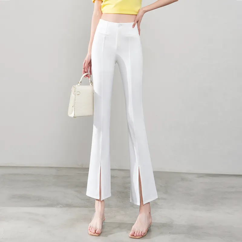 0571 Family Casual Pants Women's White-5