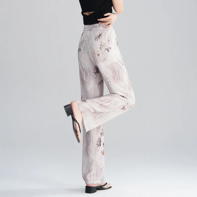0571 Family Casual Pants Women's Pink-4