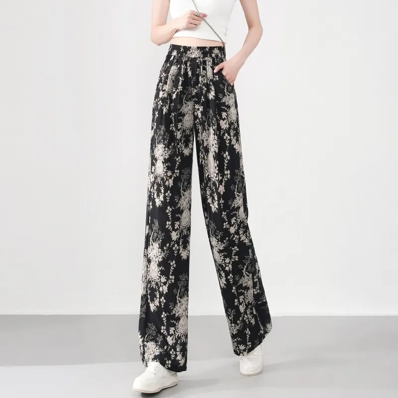 0571 Family Casual Pants Women's Black-4