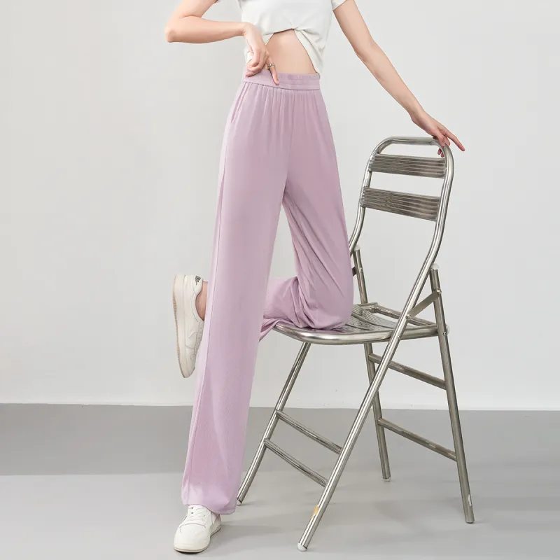 0571 Family Casual Pants Women's Purple-6