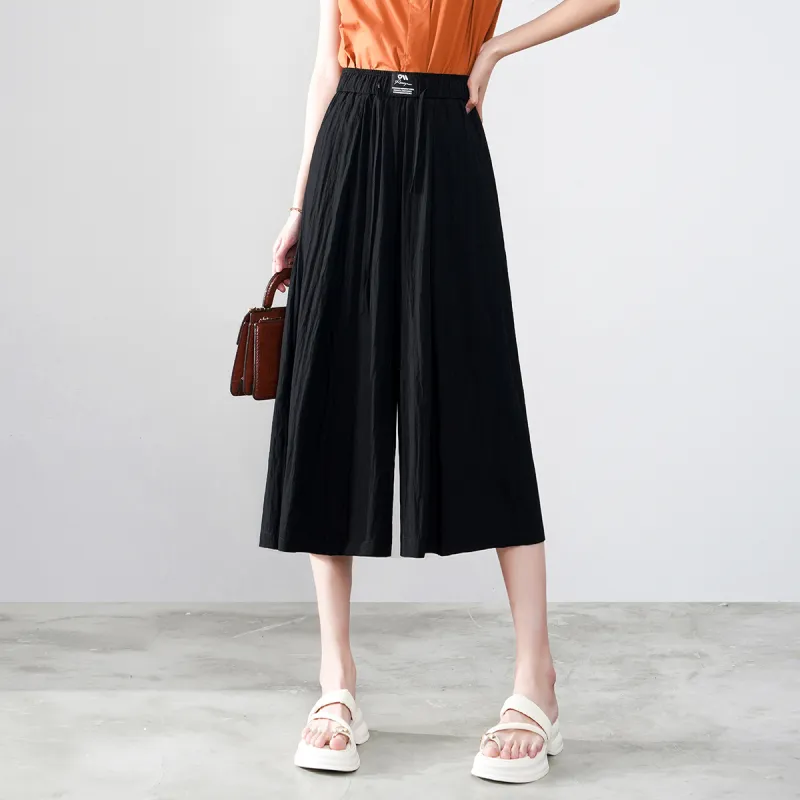 0571 Family Casual Pants Women's Black-2