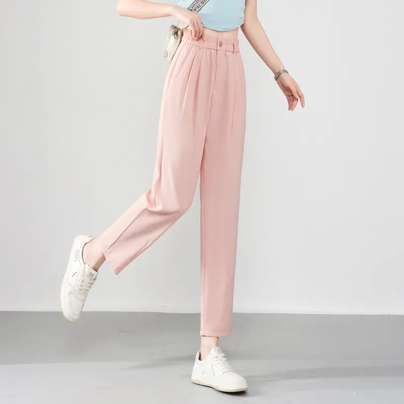 0571 Family Casual Pants Women's Pink-5