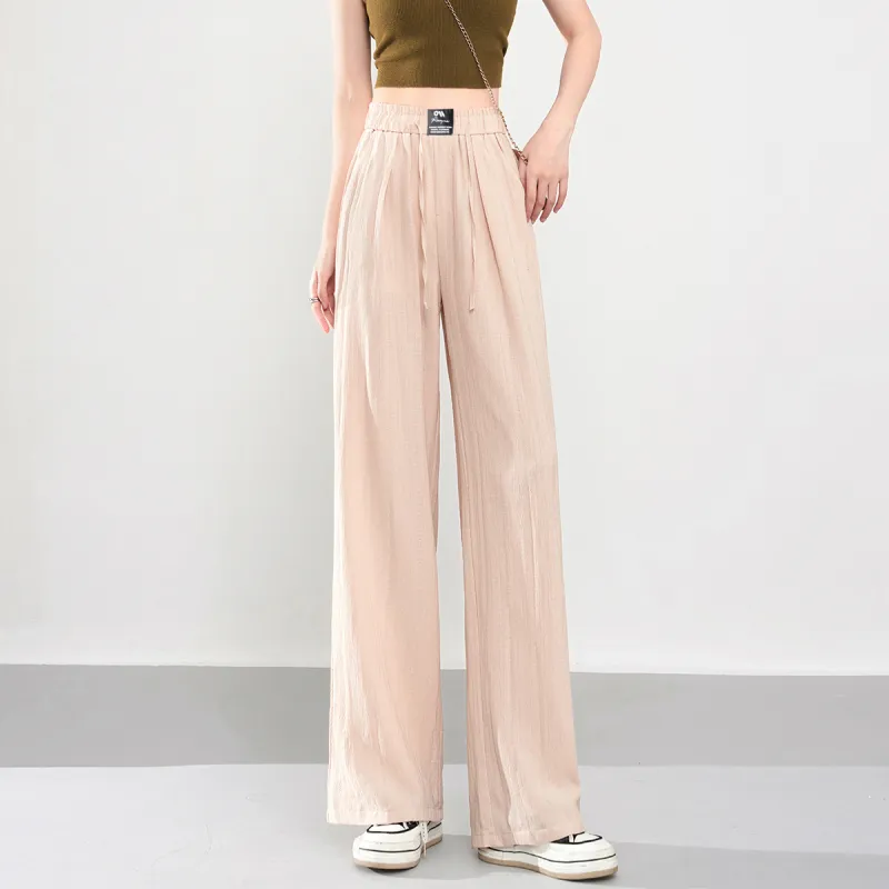0571 Family Casual Pants Women's Apricot-5