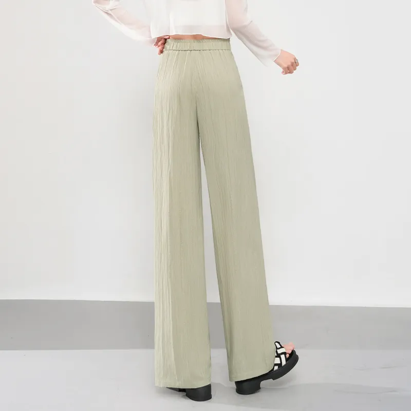 0571 Family Casual Pants Women's Green-5