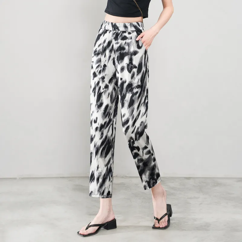 0571 Family Casual Pants Women's Black-4