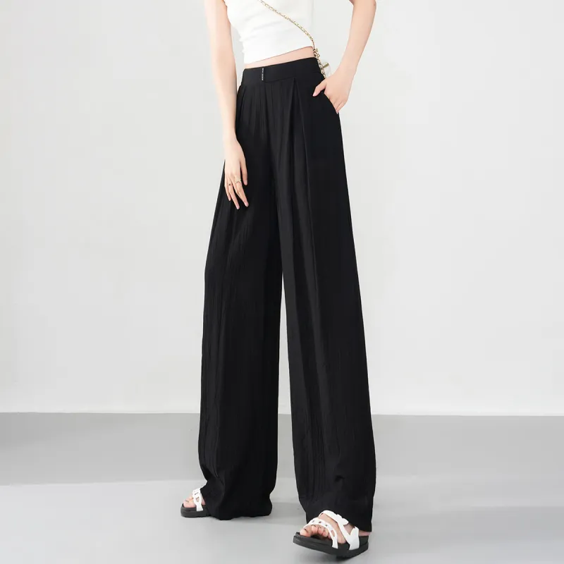0571 Family Casual Pants Women's Black-3