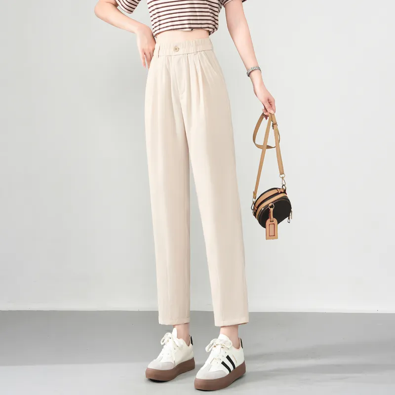 0571 Family Casual Pants Women's Beige-5