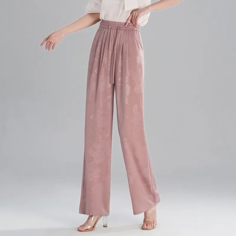 0571 Family Casual Pants Women's Pink-3