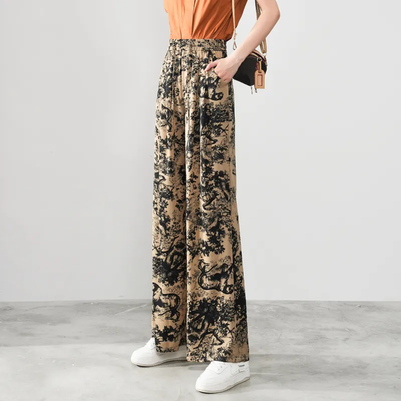 0571 Family Casual Pants Women's Khaki-5