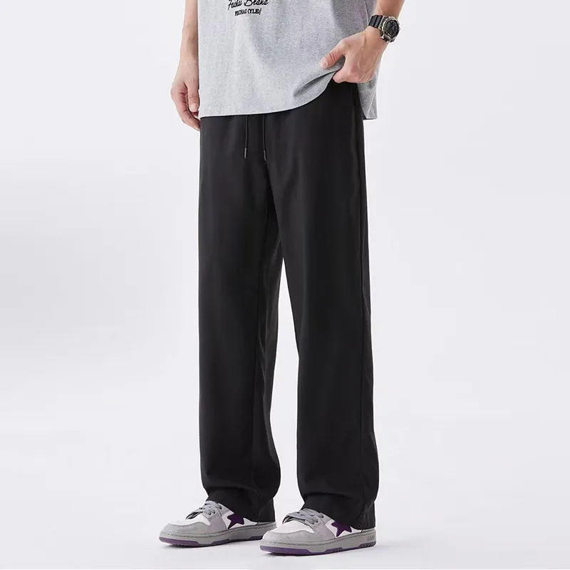 UNthemed Casual Pants Unisex Black-1