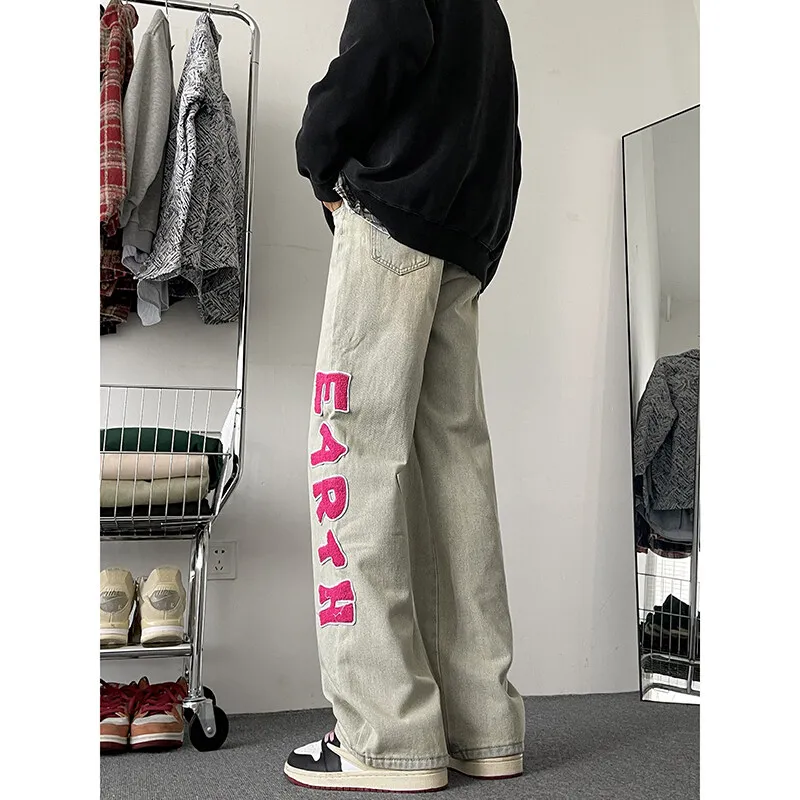 UNthemed Jeans Unisex Yellow-4