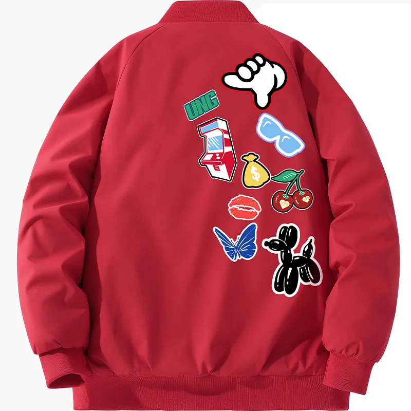 UNthemed Baseball Jacket Unisex-20